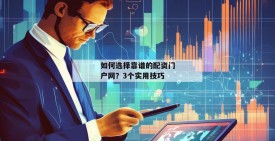 如何选择靠谱的配资门户网？3个实用技巧